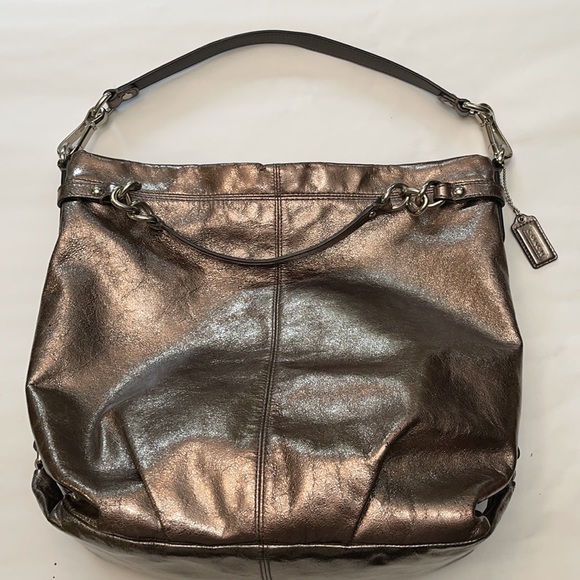 Coach Brooke pewter shoulder bag - Picture 5 of 6
